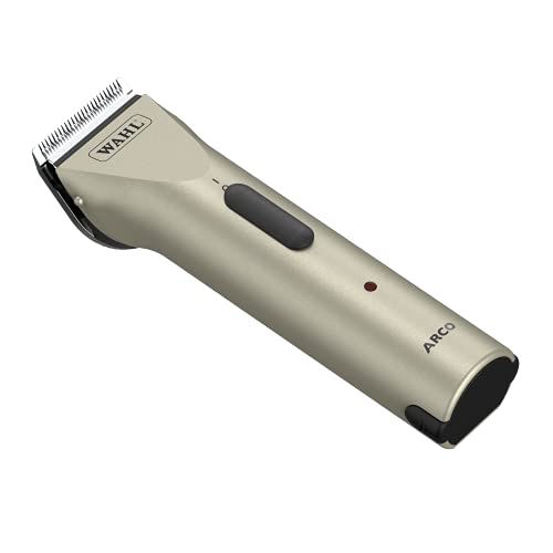 Wahl Professional Animal Arco Cordless Clipper Kit, 8786-452, Champagne | Professional-Grade Pet Clippers for Grooming, 5-in-1 Fine Adjustable Blade, Perfect for Cats and Small to Medium-Sized Dogs