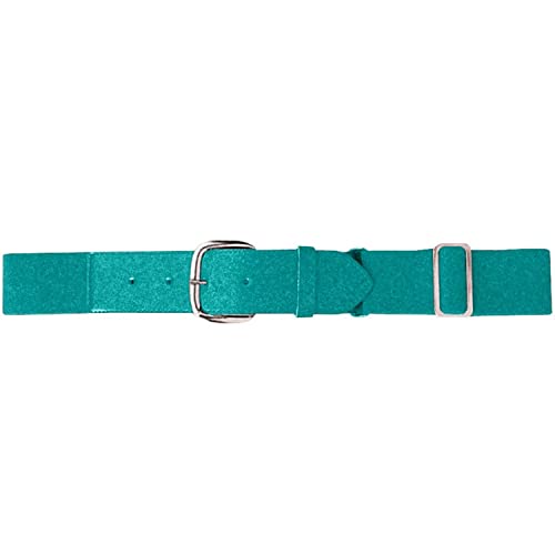 Augusta Sportswear Elastic Baseball Belt, Teal, OS