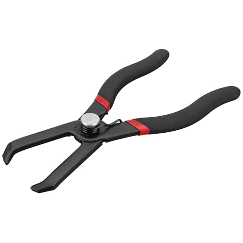 Performance Tool W86561 Angled Push Pin Pliers for Retainer & Anchor for Honda, Toyota, GM, Ford, Chrysler, Black