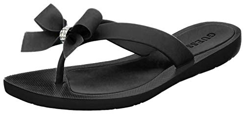 Guess Women's TUTU Sandal, Black 967, 9