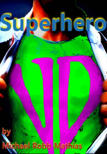 Superhero book cover