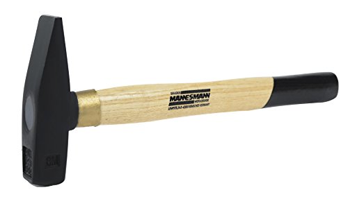 🔥 STARKER PREIS (-60%) Brüder Mannesmann Schlosserhammer 300 g, schwarz, mit rutschfestem, ergonomischem Griff und robustem, geschweißtem Stiel nach DIN 1041, ideal für Metallbearbeitung und Heimwerken, 1 Stück | M76503