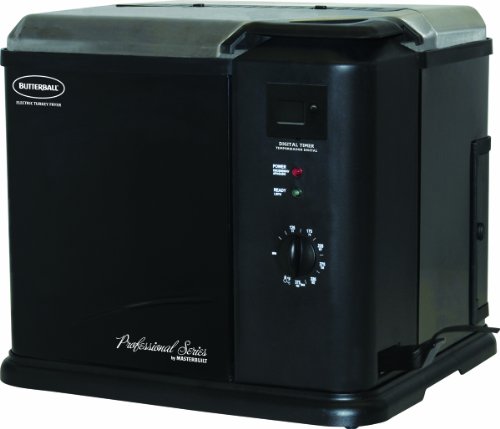 Masterbuilt 20010611 Butterball Professional Series Indoor Electric Turkey Fryer, Black (Older Model)