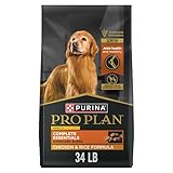 Purina Pro Plan Senior Dog Food With Probiotics for Dogs, Shredded Blend Chicken & Rice Formula - 34 lb. Bag