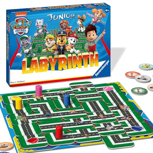 (-67%) Paw Patrol Junior Labyrinth 20799 - das bekannte Brettspiel von Ravensburger als Junior Version, Kinderspiel für Kinder ab 4 Jahren