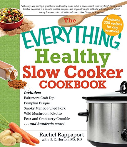 The Everything Healthy Slow Cooker Cookbook book cover