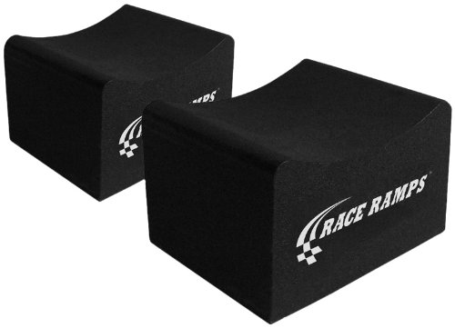 Race Ramps 2-Pack RR-WC-12 Car Wheel Cribs, Lightweight & Non-Scratch for Maintenance & Display, 12" - Portable Automotive Platform Riser for Oil Changes and Garage Use