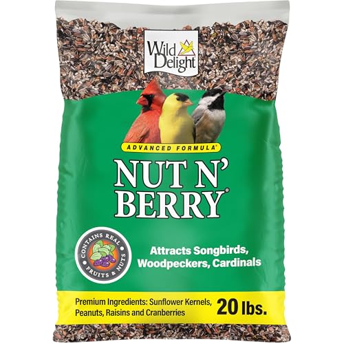 Wild Delight 366200 20-Pound Nut N-Berry Birdfood, 20 lb
