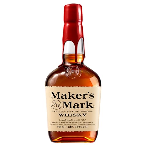 (-37%) Maker's Mark | handgemachter Kentucky Straight Bourbon Whisky | weicher und vollmundiger Geschmack | 45% Vol | 700ml Einzelflasche