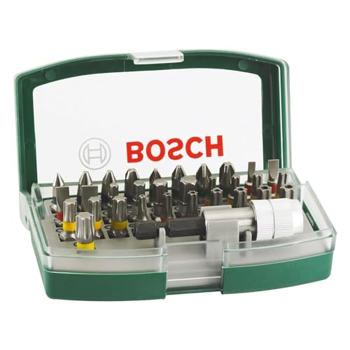 (-39%) Bosch 32tlg. Schrauberbit-Set (PH-, PZ-, Hex-, T-, TH-, S-Bit, Zubehör Bohrschrauber und Schraubendreher)