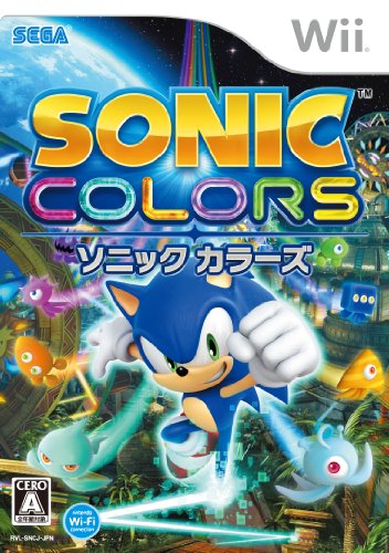Wiiの名作・アクション・ゲーム人気投票＆ランキング【ACT】　64位　ソニック カラーズの画像