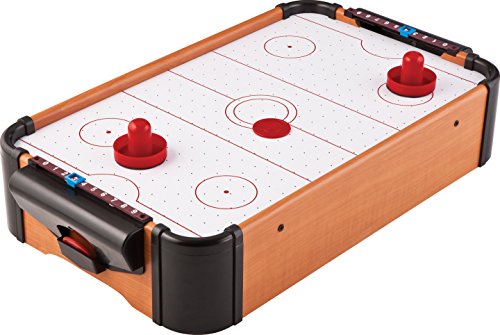 Mainstreet Classics by GLD Products Table Top Air Hockey3-in-1 Convertible Pool Table, 7 Ft, Black, Indoor Outdoor Gami