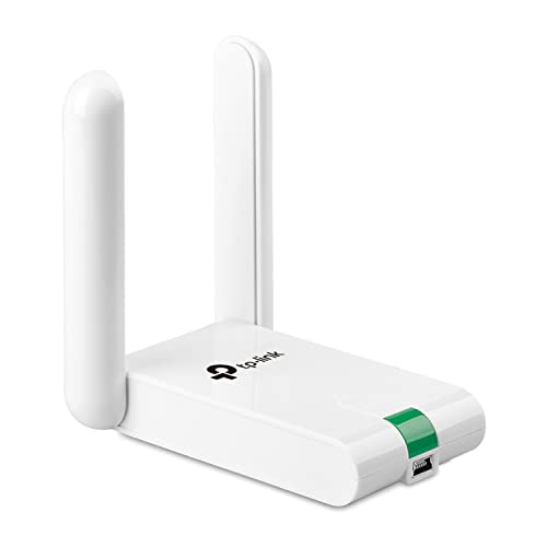 TP-Link USB WiFi Dongle 300Mbps High Gain Wireless Network Wi-Fi Adapter for PC Desktop and Laptops. Supports Win10/8.1/8/7/XP, Linux 2.6.24-4.9.60, M