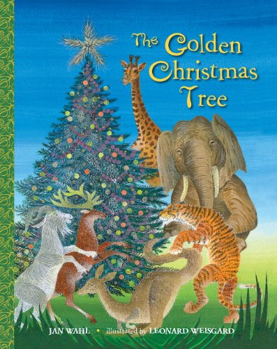 The Golden Christmas Tree (By: Jan Wahl) cover