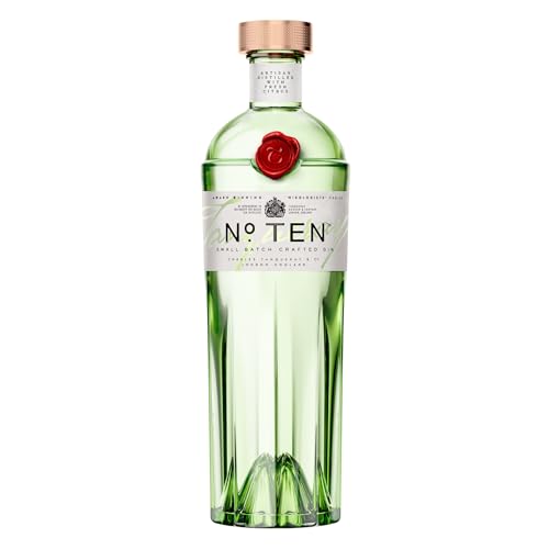 (-36%) Tanqueray No. 10, Premium, Geschenk für besondere Momente, Spirituose für Gin & Tonic, Ten, 47% Vol, 700ml Einzelflasche