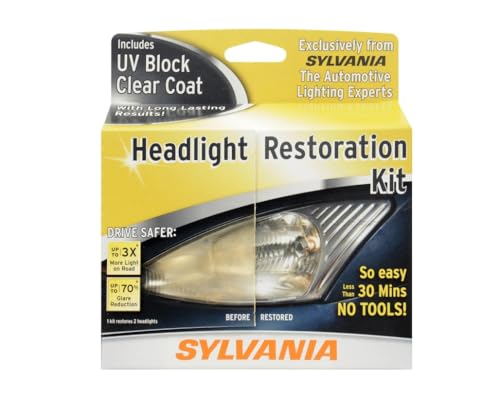 Headlight Restoration Kit Long Lasting Headlight Repair Kit For