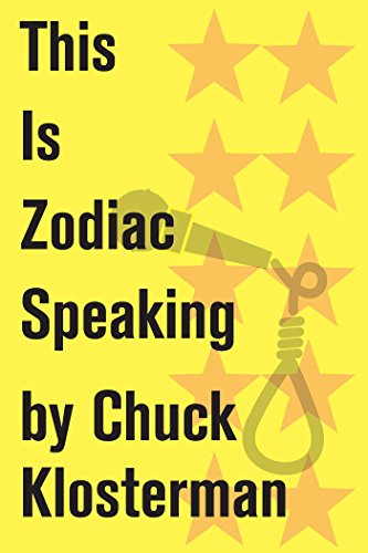 This Is Zodiac Speaking book cover