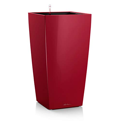 (-18%) Lechuza-Gefäß mit Bewässerungssystem Cubico Premium 22 Scarlet rot Hochglanz | 18479