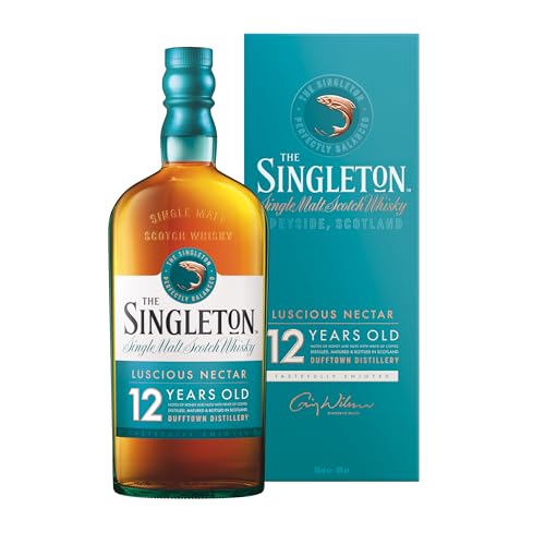 (-28%) The Singleton 12 Jahre | Single Malt Scotch Whisky | aromatischer| Geschenkempfehlung | handgefertigt aus der schottischen Speyside | 40% vol | 700ml Einzelflasche |