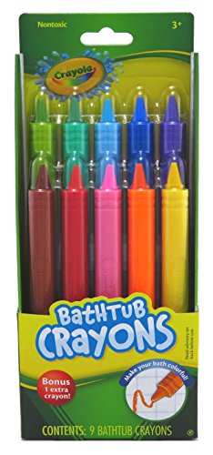 Crayola Bathtub Crayons, Assorted Colors 10 ea