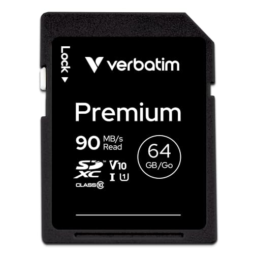 (-25%) Verbatim Premium U1 SDXC - 64 GB Speicherkarte, Class 10 Karte - SD-Karte - SDHC-Karte - schwarz
