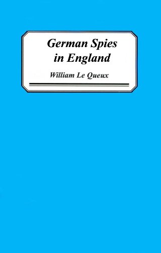 German Spies in England cover