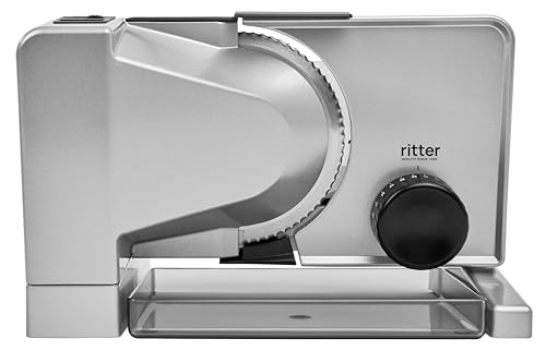 (-25%) ritter serano 7 Duo Plus Elektrischer Allesschneider & Aufschnittmaschine aus Vollmetall, Made in Germany