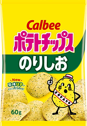 お菓子ランキング・人気投票 1位 カルビー ポテトチップス のりしおの画像