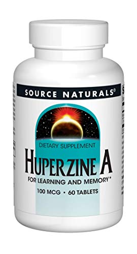 Source Naturals Huperzine A for Learning & Memory* - 100 mcg, 60 Tablets