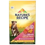 Nature's Recipe Grain Free Salmon, Sweet Potato & Pumpkin Recipe Dry Dog Food, 24 lb. Bag