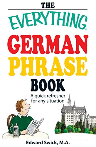 The Everything German Phrase Book book cover