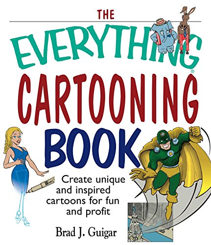The Everything Cartooning Book book cover