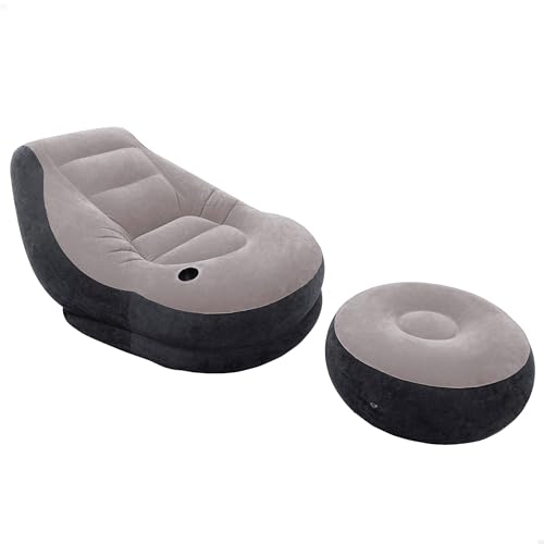 Intex Inflatable Lounge + Ottoman