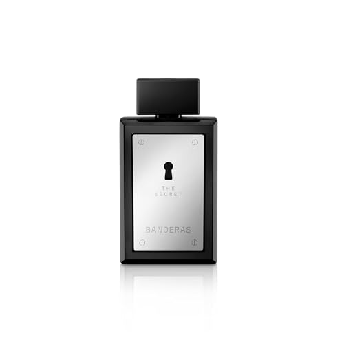(-44%) Banderas – The Secret – Eau de Toilette Spray für Herren, Fruchtiger Lederduft – 100 ml (1er Pack)