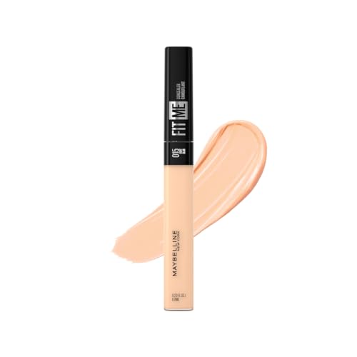 Maybelline New York Fit Me Liquid Concealer Makeup, Natural Coverage, Lightweight, Conceals, Covers Oil-Free, Fair, 1 Count (Packaging May Vary)