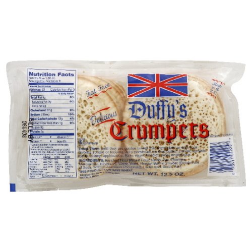 Duffy's Crumpets, 12.5-Ounce (Pack of 8)