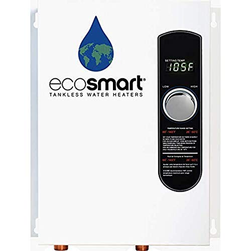EcoSmart ECO 18 Electric Tankless Water Heater, 18 KW at 240 Volts