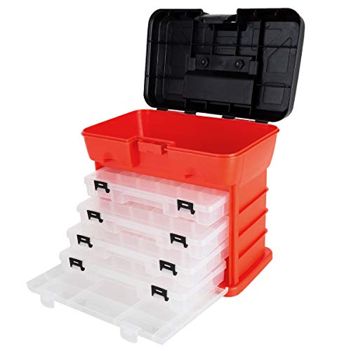 Stalwart Portable Tool Storage Box for $17 + free shipping w/ Prime
