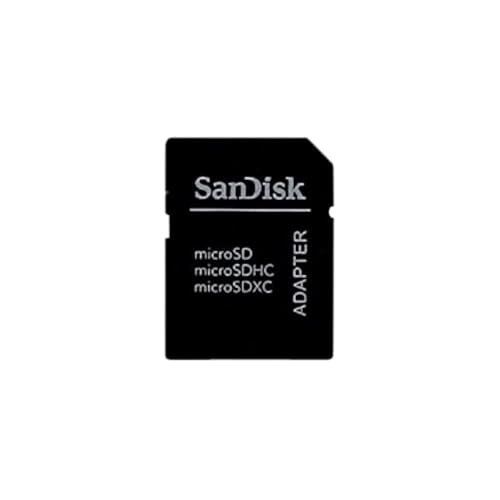 SanDisk MicroSD to SD Memory Card Adapter Dirt cheap, reliable, and simple,