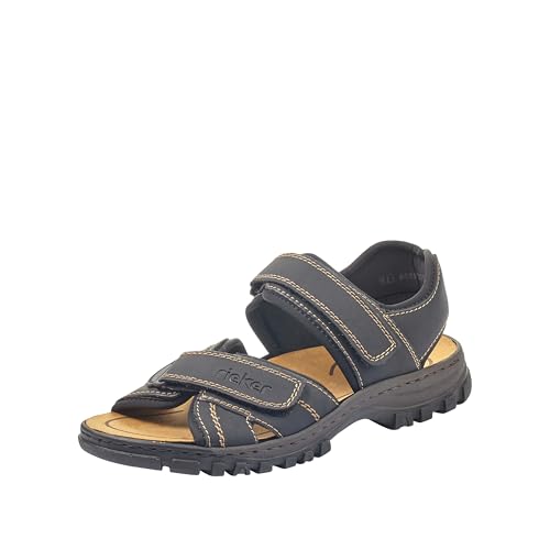 (-39%) Rieker 25051, Herren Geschlossene Sandalen, Schwarz (schwarz/schwarz), 46 EU (11 UK)
