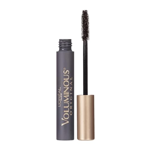 L'Oreal Paris Makeup Voluminous Original Volume Building Mascara, Blackest Black, 0.28 fl; Oz, 1 Count
