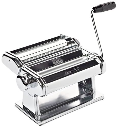 MARCATO Atlas 180 Classic Manual Pasta Machine Chrome Steel
