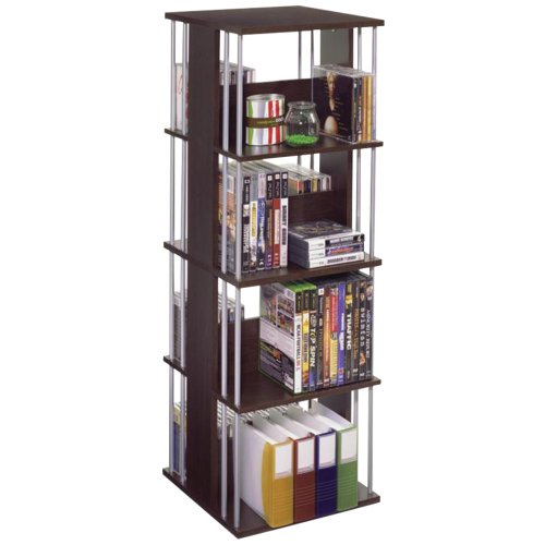 Atlantic Typhoon 216 Media Spinner This small bookcase is