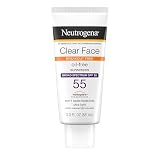 Neutrogena Clear Face Liquid Lotion Sunscreen SPF 50