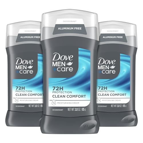 Dove Men+Care 48-Hour Aluminum-Free Deodorant Stick Long Lasting Gentle and long-lasting,