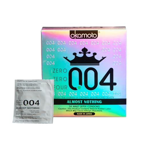 004 Condoms 24 Count Or Sherlon Latex Ultra Thin