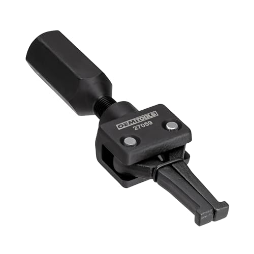 OEMTOOLS 27059 Pilot Bearing Puller Attachment For Slide Hammer, 2-Jaw Puller Pilot Bearing Removal Tool, Fits 5/8 x 18, 3/4 x 16 Thread Rods, Slide Hammer Extension Compatible With OEMTOOLS 27033