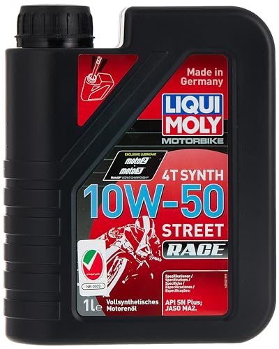 (-38%) Liqui Moly Motorbike 4T Synth 10W-50 Street Race | 1 L | Motorrad 4-Takt-Öl | Art.-Nr.: 1502