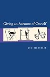 Giving An Account Of Oneself English Edition