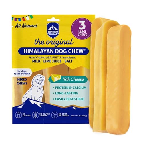 Himalayan Dog Chew The Original Long-Lasting Rock-solid, yet as easy to digest,